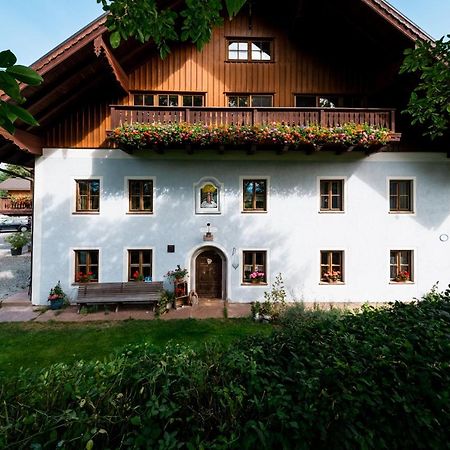 Ferienwohnung Biohof Bauernbräugut Hallein Exterior foto