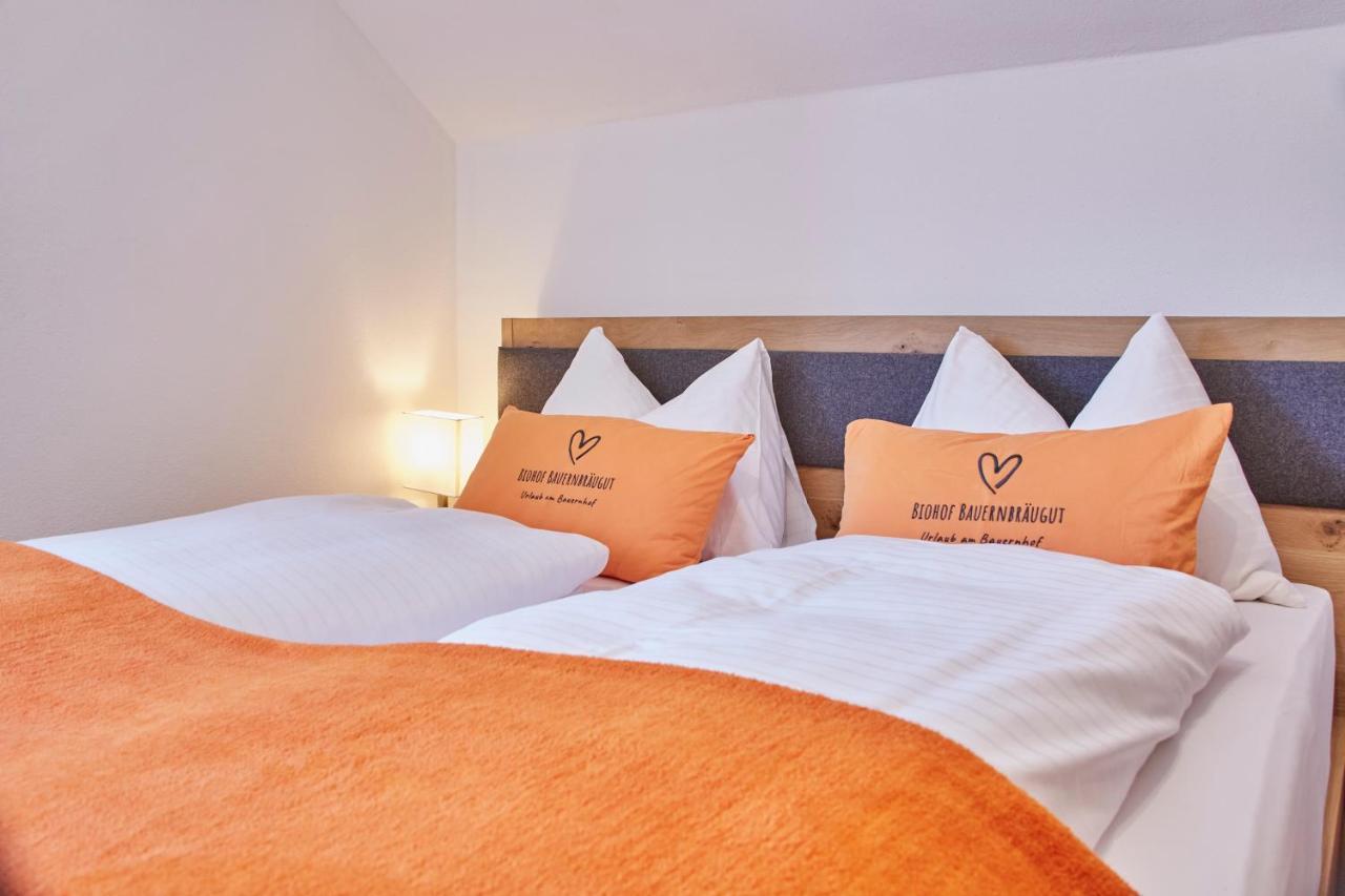 Ferienwohnung Biohof Bauernbräugut Hallein Exterior foto